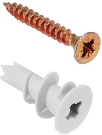 Wadfow dowel with wood screw set 120pcs