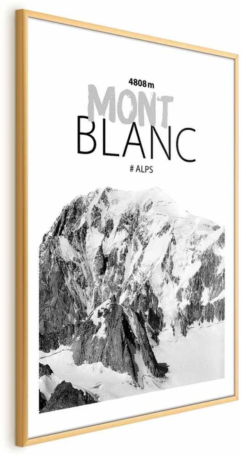 Artgeist Plakatas - Mont Blanc