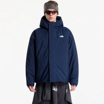 puchowa The North Face Puffer Oversized Jacket Summit Navy - Dydis M (NF0A8J6F8K21 Striukės)