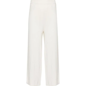 Kelnės moterims, Balta, Culotte silk cashmere