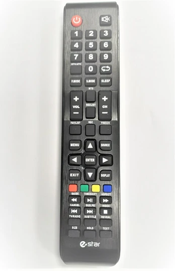 Distancinis RCU eSTAR/TVSTAR TV Juodas