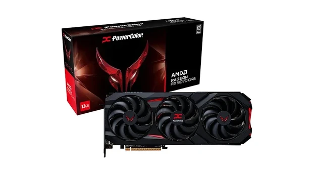 Vaizdo plokštė „PowerColor RX9070GRE Red Devil“