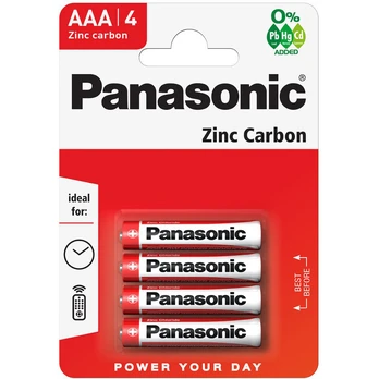 Baterijos Panasonic R03RZ/4BP