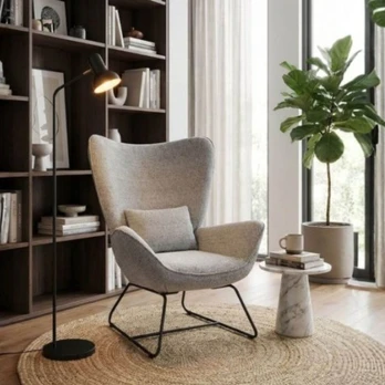 Poilsio krėslas NUVI 2 Light Grey