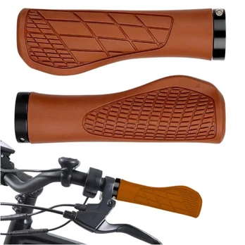 Dviračių rankenos Anti-Slip 2Szt Brown
