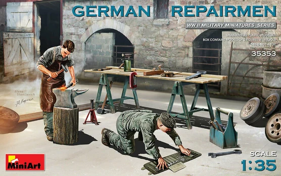 Miniart - German Repairmen, 1/35, 35353