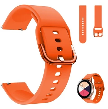 „BestAccessories“, silikoninis dirželis, 20 mm plotis, oranžinis