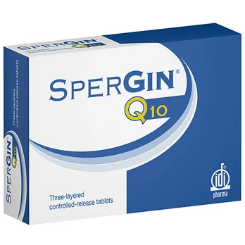 Vyro pajėgumui ir vaisingumui SPERGIN Q10, 16 tab.