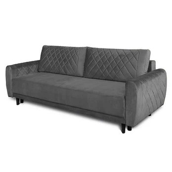 Trivietė sofa Roma 3DL Velutto18, pilka
