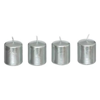 Candles silver 4x44gr