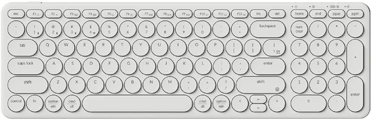 Keychron B4P-K8 96% Scissor Ivory White kaina