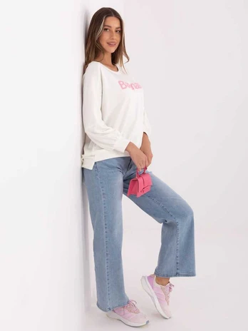 Rue Paris Bluza-RV-BL-A1221.13-ecru