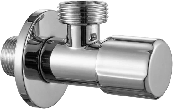 Kampinis vožtuvas 02 1/2" x 3/4" Chrome
