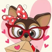 Deimantinis paveikslas Love Letter WD2481 kaina