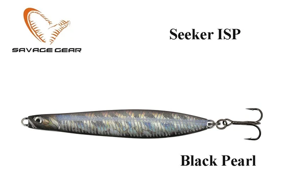 Blizgė Savage Gear Seeker ISP Black Pearl 28 g