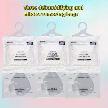 pakabinamas drėgmės absorbentas, 1 vnt, 3 maišeliai