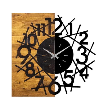 Sieninis laikrodis Wooden Clock 26