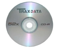 CD-R diskai Traxdata 700MB 52X SP*50 901SP5SDTRA01