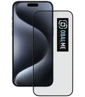 OBAL:ME 5D Glass Screen Protector for Apple iPhone 15 Pro Juodas