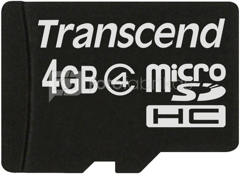 Transcend MicroSDHC 4GB Class 4