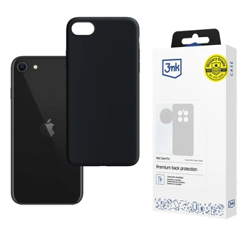 Dėklas 3mk Matt Case Pro for iPhone SE 2020 - Juodas