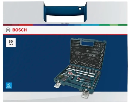 Satra BOSCH RAKTŲ GALVUTĖS 1/4″+1/2″ 80vnt. /BOSCH LINE