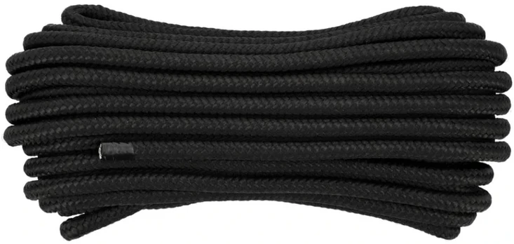 VOREL PINTA VIRVĖ 12MM 20M JUODA