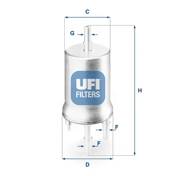 Kuro filtras UFI 31.832.00
