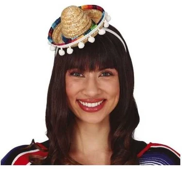 Fiesta Sombrero på hårbøjle