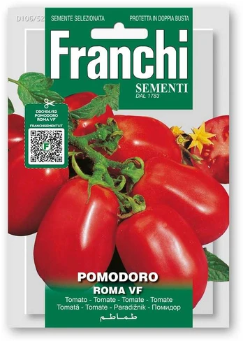 Pomidorai valgomieji ROMA V.F.
