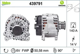 VALEO VAL439791 Alternator kaina