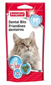 Skanėstas katėms Beaphar Dental Bits Protection, 0.035 kg