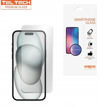 „Alogy TELTECH“ grūdintas stiklas „iPhone 16 Pro Max“ apsauginiam stiklui