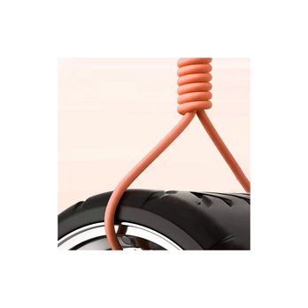 USB-C to USB-C rotating cable Dudao L24CC 120W 1m (orange)