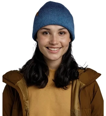 Buff Czapka Buff Knitted Beanie Marin - denim rozmiar: m