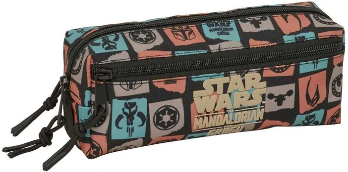 Safta Star Wars Mandalorian & Grogu triple pencil case