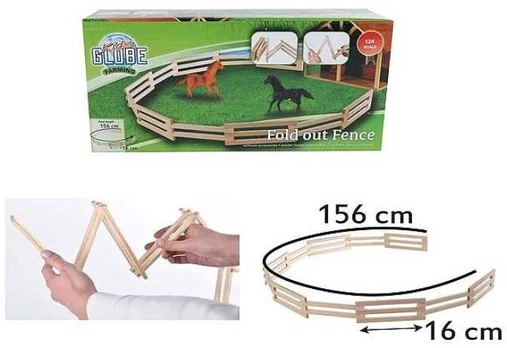 Hipo Farma Płot zagroda drewno 156cm 1:24 610303 37893