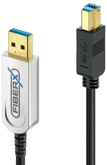 Purelink FiberX Serie - USB 3.1 Glasfaser Kabelis - USB-A USB-B - 3m