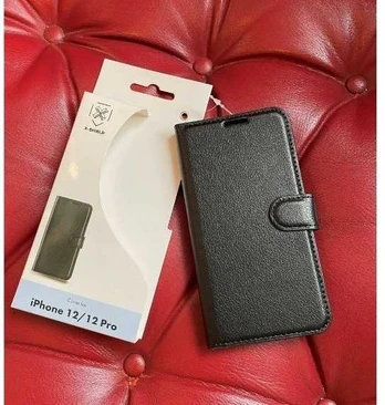 Dėklas X-SHIELD X-Shield iPhone 12/12 Pro Juodas Flip C