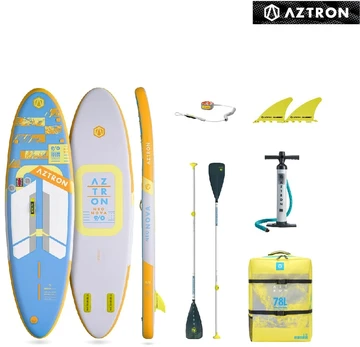 SUP irklentė Aztron Neo Nova 9.0 Compact Double Chamber oranžinė