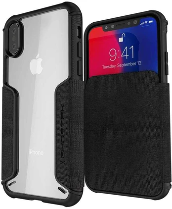 Ghostek Dėklas Exec 3 Apple iPhone Xs juoda