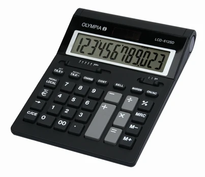 Olympia Taschenrechner LCD-612 SD