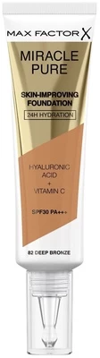 Tonuojantis kremas Max Factor Miracle Pure Skin Improving 82 Deep Bronze, 30 ml kaina