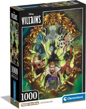 Puzzle 1000 elements Compact Disney Villains kaina