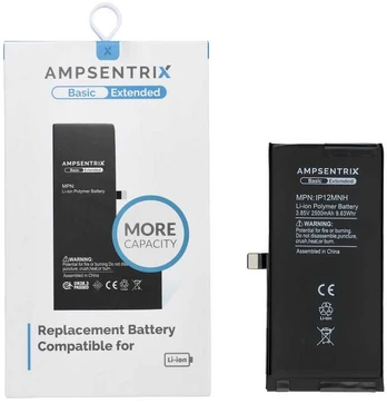 Inne AmpSentrix Basic battery for iPhone 12 Mini (high capacity)