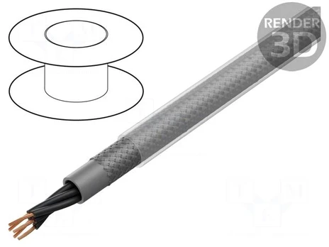 Wire | ÖLFLEX® CLASSIC 110 CY | 4x1,5mm2 | tinned copper braid | PVC