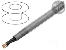 Wire | ÖLFLEX® CLASSIC 110 CY | 4x1,5mm2 | tinned copper braid | PVC kaina