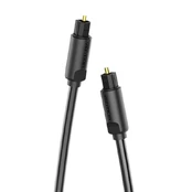 Optinis garso kabelis 3 m Vention BAEBI Black kaina