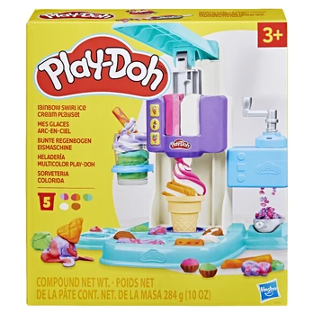 Play-Doh - Rainbow Swirl Ice Cream Playset (G0028)