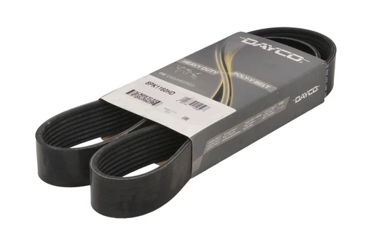 V formos rumbuoti diržai DAYCO 8PK1160HD